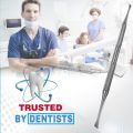 Professional Dental Tarter Scraper Tool Pick, Double Ended Tartar Plaque Remover for Teeth, Tooth Scraper - Added Tooth Cleaning at Home - 100% Stainless Steel, 6.5" Length (6.5 Inch (Pack of 1)). 