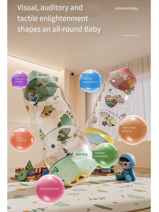 Inflatable%20Crawling%20Roller%20Toy%20for%20Infants%20Toddlers%20Practice%20Crawling%20Development%20Sensory%20Toys%200%2012%20Months%20-%20Image%204