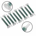 50pcs 2K Adhesive Mixing Tips Mixer Nozzles Mixer Tips Static Mixer Resina Epoxi Epoxy Resin Epoxy Glue Syringe Accessories. 