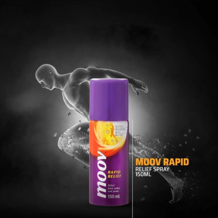 Moov Rapid Relief Pain Killer Spray 150ML