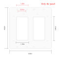 MOES Matter WiFi Smart Light Switch, App Control Neutral Wire & Grounding Required, Compatible with Alexa   Home lightify. 