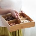 2,3,4,5,6 multi compartment reusable small fancy dried fruit snack nuts candy box bulk food storage carrying container organizer. 