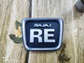 Bajaj RE Logo 4 Stroke Three Wheel. 