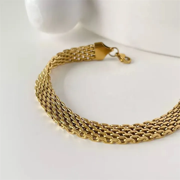 Chic%20Stainless%20Steel%20Bangle%20Bracelet%20for%20Women%20Occident%20Metal%20Texture%20New%20Design%20Gold%20Color%20Trendy%20Jewelry%20Lady%20Gift%20-%20Image%203