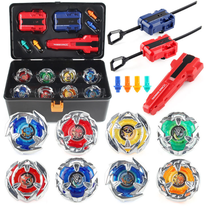 BX%20Gyro%20Set%208pcs%20Beys%20Booster%20Spinning%20Toy%20Battle%20Tops%20with%20Launcher%20Storage%20Case%20%20%20Metal%20Fighting%20Game%20-%20Image%203