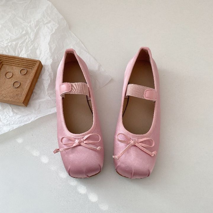 Luxury%20Satin%20Silk%20Ballet%20Shoes%20Woman%20Classic%20Square%20Toe%20Bowtie%20Elastic%20Band%20Ballerina%20Flats%20Ladies%20Soft%20Loafers%20-%20Image%202
