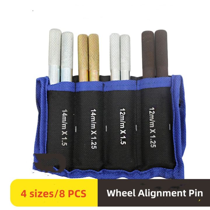 8 Pcs Wheel Alignment Pin Metal Wheel Hanger Positioning Guide ...
