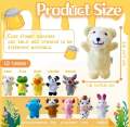 10pcs Colorful Cartoon Finger Puppet Set - Soft Stuffed Animal Dolls for Interactive Early Childhood Education, Storytelling, School Party Supplies & Birthday Christmas Gifts for Toddler Boys & Girl. 