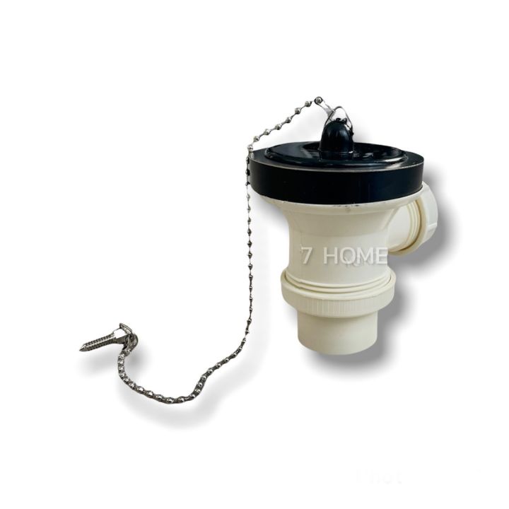 7%20Home%20Sink%20Drain%202.5%20Inches%20Sink%20Drain%20Sink%20Drain,%20Grade%20A,%20Complete%20Set,%20Good%20Quality%20Stainless%20Steel%20Lid.%20Comes%20with%20a%20Black%20Rubber%20Plug%20and%20Chain.%20-%20Image%204