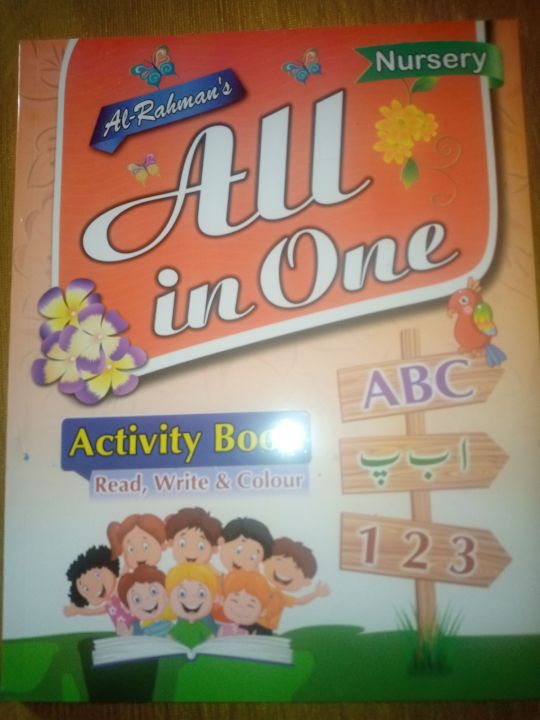 Nursery All in one Activity Book| Pre school learning book | Self learning for home schooling