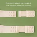 3 Pieces, 3 Rows with 2 Hook Extension Straps, Elastic, Soft and Comfortable Bra Straps, Women's Underwear Accessories. 
