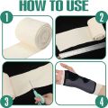 1Roll Cotton Stockinette Tubular Elastic Bandage Cast Sleeve Roll Elastic Wrap Tube Bandages Cast Stockinette for Arm Leg Knee. 