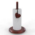 New Listing Wooden Tissue Holder  Wood Kitchen Tissue Paper Roll Holder Handmade Napkin Holder. 