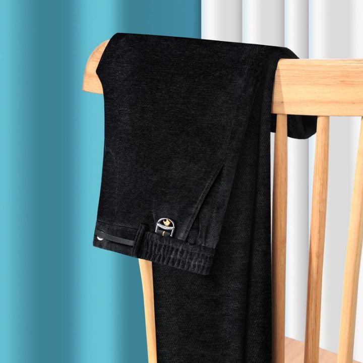 Casual%20Cotton%20Men%20Stretch%20Trousers%20Solid%20Slim%20Fit%20Men's%20Pants%20New%20Autumn%20Winter%20High%20Quality%20Classic%20Business%20%20Pants%20Men%20-%20Image%205