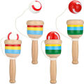 Ball String Cup Wooden Toss and Catch Game Hand Eye Coordination Educational Toys Novelty Fun For Teens Kids Boys Girls. 