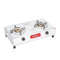Gas Cooker Double Burner Stainless Steel India. 