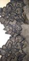 beautiful organza embroidered patch for dress designing  1.5yrd. 
