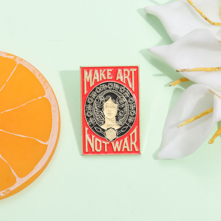 Creatively%20Art%20Poster%20Design%20Enamel%20Pins%20Custom%20MAKE%20ART%20NOT%20WAR%20Brooches%20Backpack%20Lapel%20Badges%20Funny%20Jewelry%20%20for%20Friends%20-%20Image%205