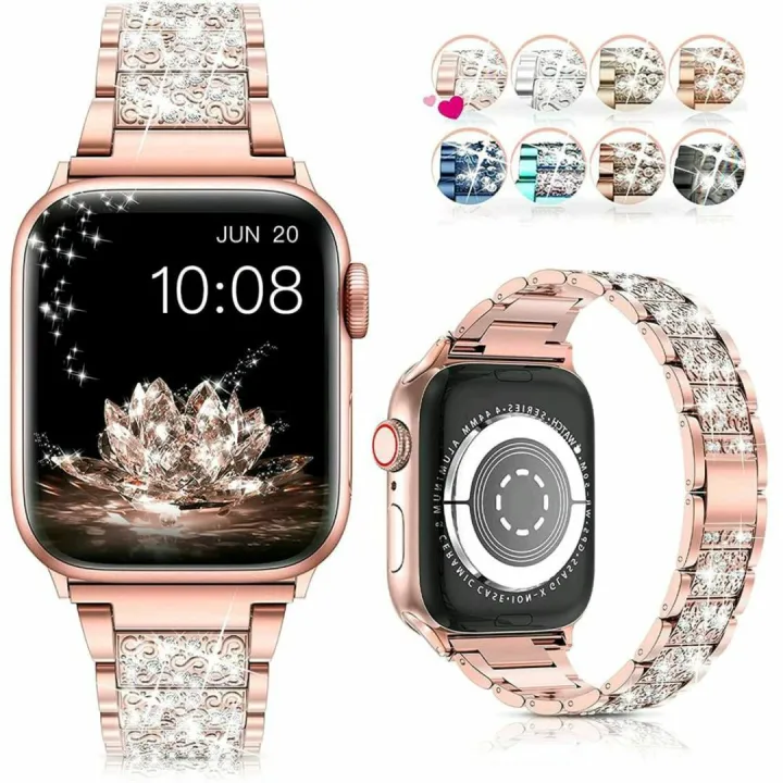 (B).%20Lelong%20Apple%20Watch%20Bling%20Band%20Rose%20Gold%20-%20Image%203