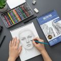 Sketch Book | Premium Sketch Book For Artists | Lightweight Drawing Book 70GSM | Professional Sketch Pad For Beginners | B5 Size Artist Sketch Book With 50 Pages | Smooth Bomeijia Paper B5 Sketchbook For Dry Media | Premium B5 Art Sketch Pad For Designers. 