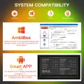 Ambient Android TV PC Dream Screen Color Sync 5V USB LED Strip Computer Monitor Backlight Addressable WS2812b LED Strip 1-5m Set. 