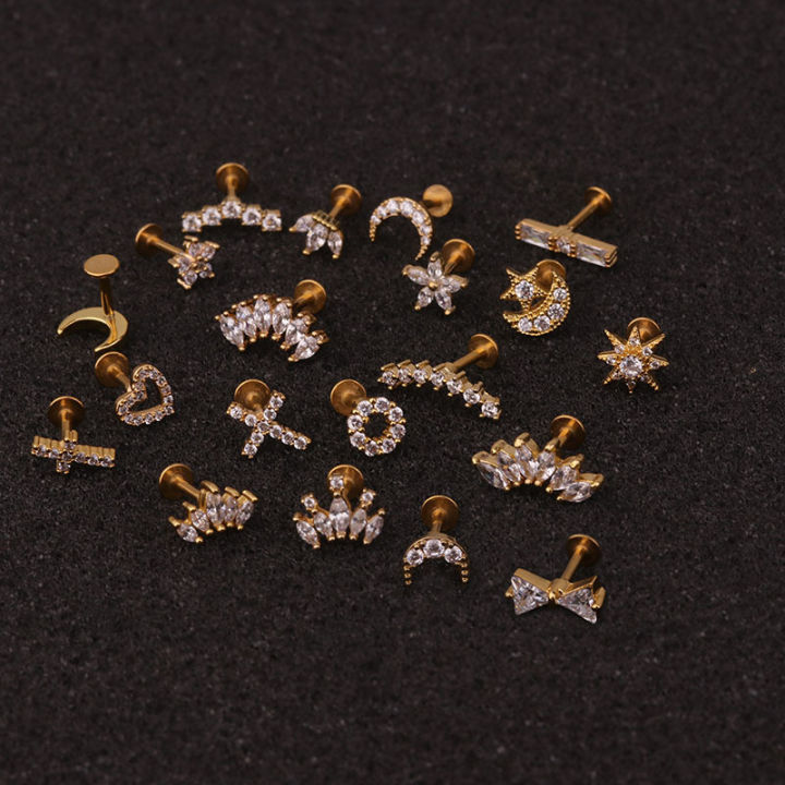 1PC%2016G%20New%20Cross%20Heart%20Flower%20Crown%20Tragus%20Helix%20Stainless%20Steel%20Labret%20Lip%20Bar%20Rings%20Stud%20Cartilage%20Ear%20Piercing%20Body%20Jewelry%20-%20Image%203