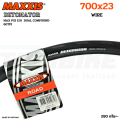 Maxxis detonator wire rim tire (training) silkworm protection Black choose size 700 × 23/25/28 and 20 × 1.50. 