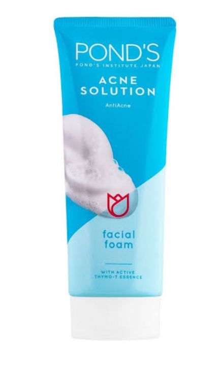 POND'Ss ACNE SOLUTION anti acne Facial Foam Made in Indonesia
