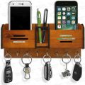 Wooden Keychain Holder For Home Decoration Wooden Mobile Stand Wooden Wall Holder Wooden Mobile Holder. 