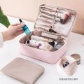 New Women's Portable Travel Cosmetics Storage Bag with Large Capacity Waterproof Girl Makeup Bag Women's Washing Bag Organizer. 