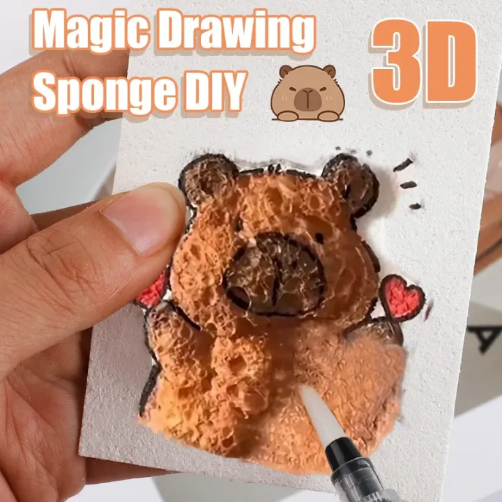 3D%20Magic%20Puffy%20Foam%20Texture%20Painting%20Paper%20for%20Kids%20DIY%20Drawing%20Art%20Educational%20Craft%20Sponge%20Canvas%20Board%20Handicraft%20Toy%20-%20Image%203