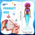 New Mermaid Dive Toys Mermaid Bath Toys Colorful Mermaid Pool Toys Swimming Pool Games for Toddlers Boys Girls Teens Adults.