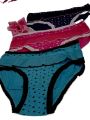 pack of 2 cotton frilled panties for young girls. 