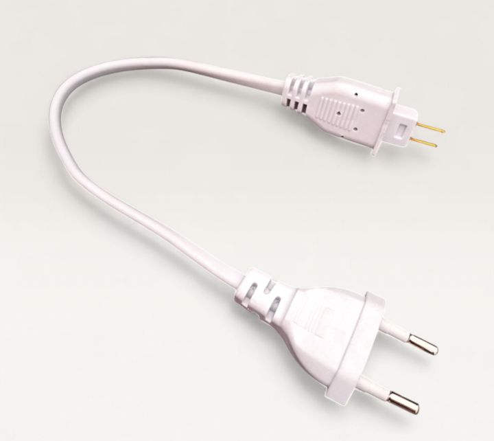 2 Pin Led Rope Light Connection LED Flexible Rope Light 2 Pin EU Plug 6mm Connector Adapter | Daraz.pk