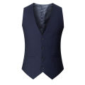 M-5XL Spring/summer Man Suit Vest Sleeveless Vest with Adjustable Waist Single Breasted Solid Color Business Suit Vest Wedding.