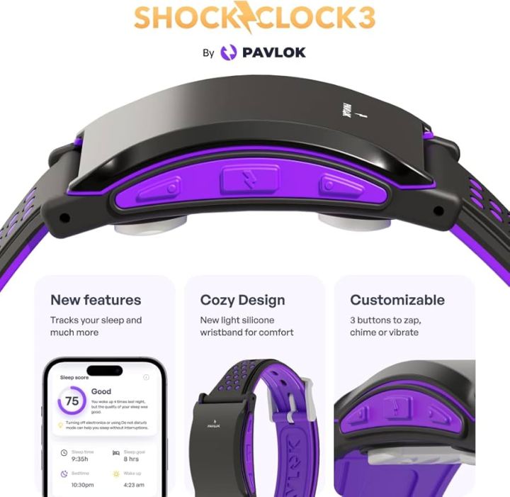 pavlok shock clock 3