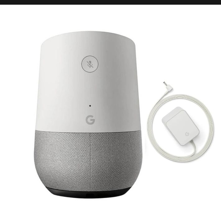 Google Home - Smart Speaker & Google Assistant With Original Charger
