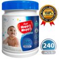 Fresh Happy Nappy Baby Wipes (240) Pcs combo Pack, Wet Tissue For Baby. 