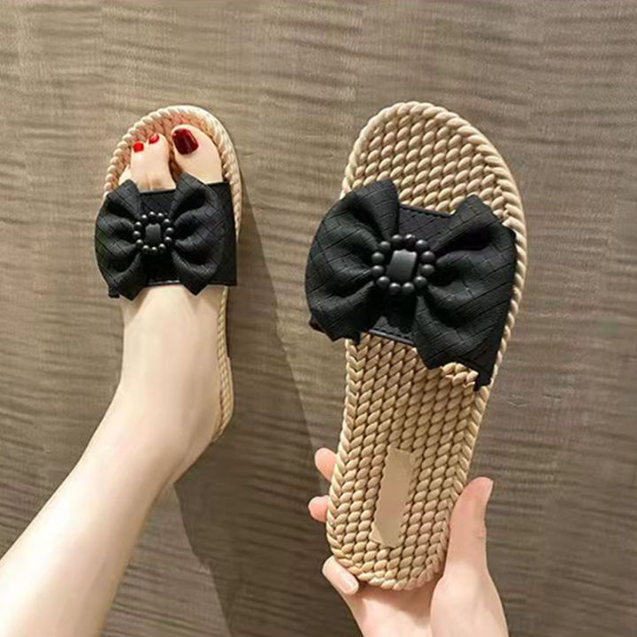 2025%20New%20Women's%20Fashion%20Slides%20-%20Versatile%20Low/Medium%20Heel%20Slippers,%20Thick%20Sole%20Non-Slip%20Sandals%20for%20Indoor%20&%20Outdoor%20Wear%20-%20Image%207