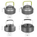 0.8/1.2/1.1/1.6L Portable Water Kettle Pot Teapot Coffee Pot Indoor Aluminum Alloy Tea Kettle Outdoor Camping Hiking Picnic Pot. 