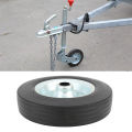 8 Inch RV Trailer Jack Wheel Replacement 1100 Lbs Strong Capacity 48mm Rim Trailer Jack Caster.