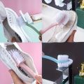 Creative Five-sided Shoe Brush Double-sided Ring Decontamination Gap Shoe Brush Household Plastic Bathroom Cleaning Brush. 
