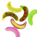 1PC Banana Trip Outdoor Travel Storage Box Cute Banana Case Protector Container Trip Outdoor Lunch Fruit Storage Box Holder.
