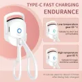 Portable Electric Eyelash Curler Heated Combs Eye Lash Longlasting Eyelashes Curl Thermal Eyelash Curler Makeup Accessories. 