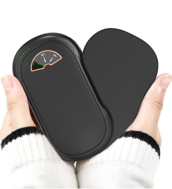Hand Warmers (Amazon UK) Rechargeable, 2 in1 Magnetic Hand Warmers, 5000mAh * 2 Packs Long Lasting Hand Heater