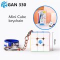 GAN 330 Mini 3x3 Keychain Cube 3x3x3 Gan330 Mini Speedcube Stickerless 3x3 Speed Cube Professional Magic Cube Puzzle Toys. 