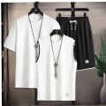 T-shirt+Tanktop +Halfpant Set| Combo Of 3 Pcs| Fashionable| Summer | For Men. 