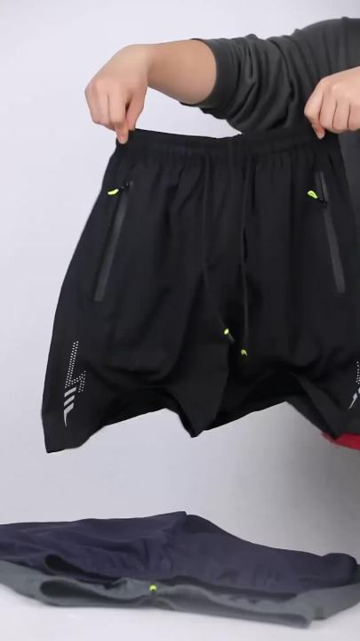 Summer New Men's Shorts Gym Fitness Quick Dry Running Sports Board Shorts Men Classic Joggers Bottom Black Short Pants Man M-4XL