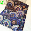 1pc 50*145cm/19.7*57in Sewing Fabric Bohemian Style Mandala 100% Cotton Printed Boho Clothes DIY Doll Dresses Handmade Patchwork.