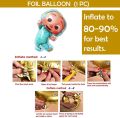 pack of 64 pcs theme set CoComelon Theme Birthday Decorations - 64Pcs Cocomelon Birthday Decoration Items for Girls | Cocomelon Balloons for Birthday | Cocomelon Banner for Birthday | Happy Birthday Decorations for Boys. 
